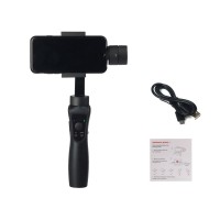 Zhizhuo S1 3-Axis Stabilized Plastic Handheld Gimbal Stabilizer for Samsung HUAWEI P10 Smartphones