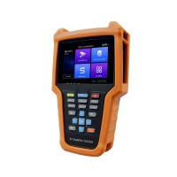 IP Camera Tester HD CCTV Tester w/ 4" IPS Touch Screen Support 8MP TVI/ 8MP CVI/ 8MP AHD V6-ADH