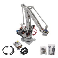 ABB IRB460 Robot Mechanical Arm 4DOF Palletizing Manipulator Rack with Servos Controller Power Supply for Arduino Assembled