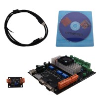 USB CNC MDK2 3 Axis TB6560 Stepper Motor Driver Board 3.5A/24V w/Interface for SD Card MPG