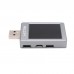 USB Tester USB Voltage Current Meter QC4+ PD3.0 2.0 PPS Quick Charge Protocol Capacity Tester X     