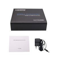 HDMI to HDMI Scaler Converter Box 4K HDMI Scaler 1080P DVI Output HDV-9H20      