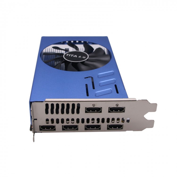 6 Monitor Video Card HDMI Video Graphics Card 2GB DDR5 up to 6 Monitors