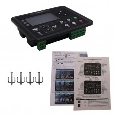 DC62D Generator Controller for Diesel/Gasoline/Gas Genset Parameters Monitor 4.3" Colorful Screen      