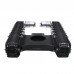 Metal RC Tank Chassis Smart Robot Chassis KT100 with 37# Motors Hall Encoder Finished for DIY