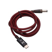 USB PD Cable 1M USB-C to DC PD Cable with RGB Indicator Emark WITRN-PDC002 3rd Version