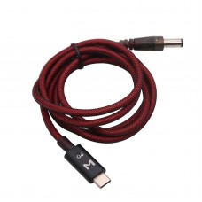 USB PD Cable 1M USB-C to DC PD Cable with RGB Indicator Emark WITRN-PDC002 3rd Version