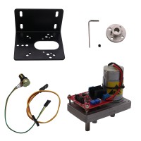 100kg/cm High Torque Servo Kit Steel Gear DC12V-24V with Potentiometer For Mechanical Arm Robot