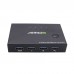 4 Port USB KVM Switch 4 IN 4 OUT w/ USB Cables For Keyboard U Disk Printer Scanner AM-UK404