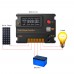 20A Solar Charge Controller Solar Panel Battery Regulator Auto Switch Solar Controller Temperature Compensation 12V/24V