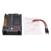 20A Solar Charge Controller Solar Panel Battery Regulator Auto Switch Solar Controller Temperature Compensation 12V/24V