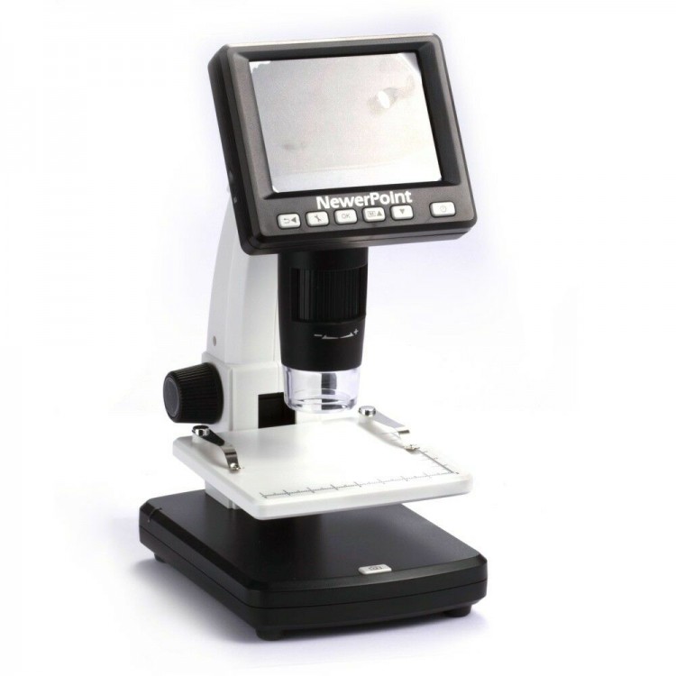 5MP 3.5 inch LCD Display Magnifier Digital Microscope 300x Zoom 8 LEDs