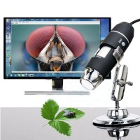 Maxgeek 2MP 500X 8 LED USB Digital Microscope Endoscope Zoom Camera Magnifier