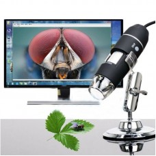 Maxgeek 2MP 500X 8 LED USB Digital Microscope Endoscope Zoom Camera Magnifier