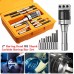 9Pcs 2" Precise R8 Boring Head R8 Shank Carbide Boring Bar Set Boring Tool for Milling Machine