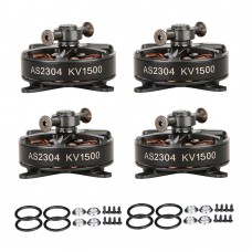 4pcs 1500KV T-Motor Brushless Motor For RC Fixed Wing Airplane Acrobatic Planes (AS2304 KV1500)