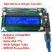 Open Source Geiger Counter Radiation Detector DIY Module with LCD Display Assembled