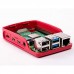 For Raspberry Pi 4B Case Official Raspberry Pi 4 Case Red/White Unfinished        