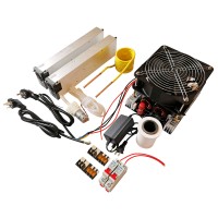 4000W ZVS Induction Heater Main Unit+Coil+Pump+Pump Power+70mL Crucible+2 Power Supply+Air Switch 