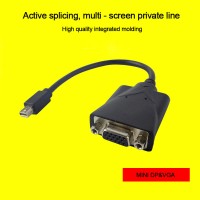 0.25M Mini DP to VGA Adapter Mini Displayport to VGA Adapter Active Type For Multi-Screen 