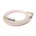 Earphone Upgrade Cable For MSR7 SR5 Sony 1A WH1000XM2 100AAP ABN (Silver Plating 8-Strand) 