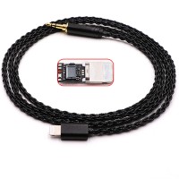Earphone Upgrade Cable For MSR7 SR5 Sony 1A WH1000XM2 100AAP ABN (Connector For Lightning 6-Strand) 