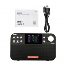 FM/DAB/DAB+ Portable Digital Radio w/ 2.4" TFT LCD Color Display Support BT4.0 GTMEDIA Z3B