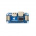 Ethernet USB HUB HAT USB Hub 2.0 with RJ45 3 USB Ports For Raspberry Pi 4/ Zero W/ Zero WH/ 2B/ 3B