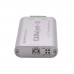 CAN Analyzer CANOpen J1939 DeviceNet USBCAN-2 USB to CAN Adapter Compatible with ZLG Silver