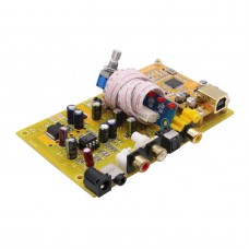 ES9038 Q2M Stereo Mobile Audio DAC Decoder Board Triple Switch Support Fiber Coaxial USB Input