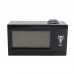 Projection LED Alarm Clock LED Ceiling Projection Snooze Temperature Date Day 7 Languages Black