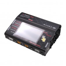HTRC AC DC 400W RC Battery Balance Charger Discharger Dual Channel for RC LiPo LiFe