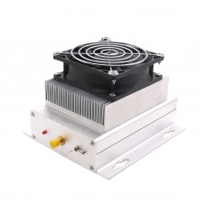 HF Radio Power Amplifier UHF 400-470MHZ 433MHZ 80W Ham Interphone + Heatsink + Fan  