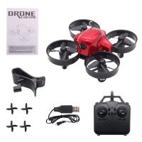 Drone WiFi FPV Quadcopter Altitude Holding w/ 2.4G Remote Control 0.3MP WIFI Camera 480P SG100 Red 