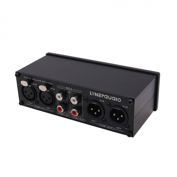 Fully Balanced Passive Preamp Active Speaker Volume Control Two Input & Two Output A977 Free
