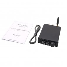 TPA3116 Mini Power Amplifier Bluetooth 5.0 Bass Treble High Power Amp 50W*2 (Amplifier + Antenna)