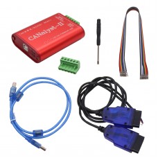 USB to CAN Analyzer CAN Bus Analyzer Tool  For ZLG CANalyst-II Top Version w/ Fault Tolerant CAN