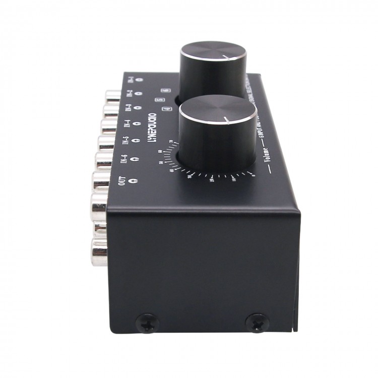 Audio Input Signal Selector Audio Input Switch RCA Audio Selector