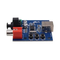 PCM2704 Audio DAC USB to S/PDIF Sound Card hifi DAC Decoder Board 3.5mm Analog Coaxial Optical 16bit 32KHz/44.1KHz/48KHz