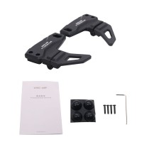 Foldable Radio Stand Bracket Aluminum Alloy For YAESU FT-818ND 817ND Portable Shortwave Radios 