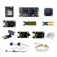 pyWiFi-ESP32 Development Board Kit For Micropython Programming WiFi IoT Kit w/ Servo RGB Light Strip