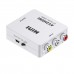 Mini AV2HDMI Converter AV to HDMI Adapter Converter 1080P Audio Video Synchronization