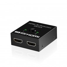 HDMI Bi-Directional Switch HDMI Switch 4K Resolution Switching Mode 1 IN 2 OUT & 2 IN 1 OUT 