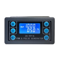 Dual Mode PWM Generator & Pulse Generator Frequency Duty Cycle Adjustable Module with Shell ZK-PP1K
