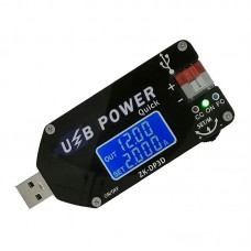 Adjustable USB Power Supply 15W USB Fan Speed Controller CV CC Support Fast Charge ZK-DP3D 