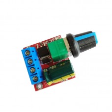 PWM DC Motor Speed Controller 4.5V-35V 5A PWM Speed Controller with Switch LED Dimmer 