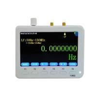 50Hz-4GHz RF Frequency Meter Portable Frequency Counter For AT Command w/ 5" Color Display FC-4000-AT