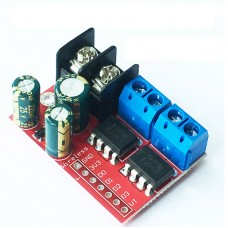 5A 2-Channel DC Motor Driver Module CW CCW PWM Speed Control Remote Control of Relay Light Strip