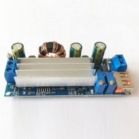 80W Boost Converter Module CV CC Step Up Module with USB Port 2-24V to 3-30V 