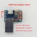 USB Adapter Board USB Male to Female Micro USB to Header 4P 2.54mm with Multiple Interfaces 